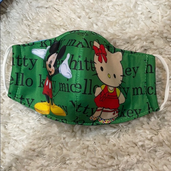 Mickey mouse and Hello Kitty masks - Picture 3 of 8